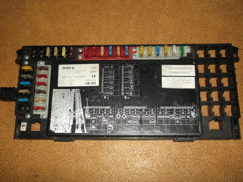 10302 Блок управления ECU BODY COMPUTER 41221000 500396901Iveco Stralis Ивеко стралис