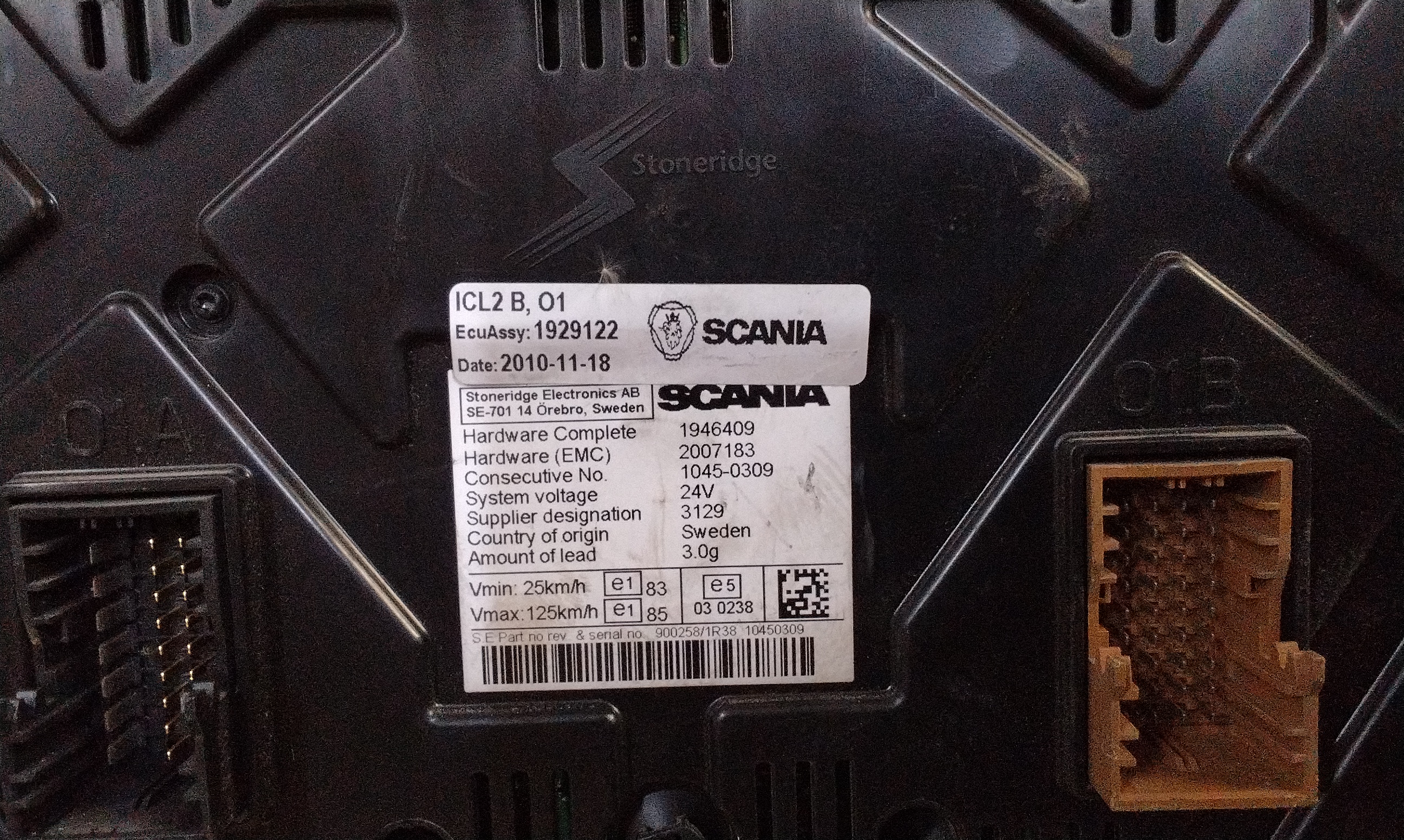 Панель приборов Скания 5 Scania R 1929122  2052208 1919012 2195594 2303230 2311532 2286661 2430954 2491740 2627462 2020194 1900489 1929122 2031561