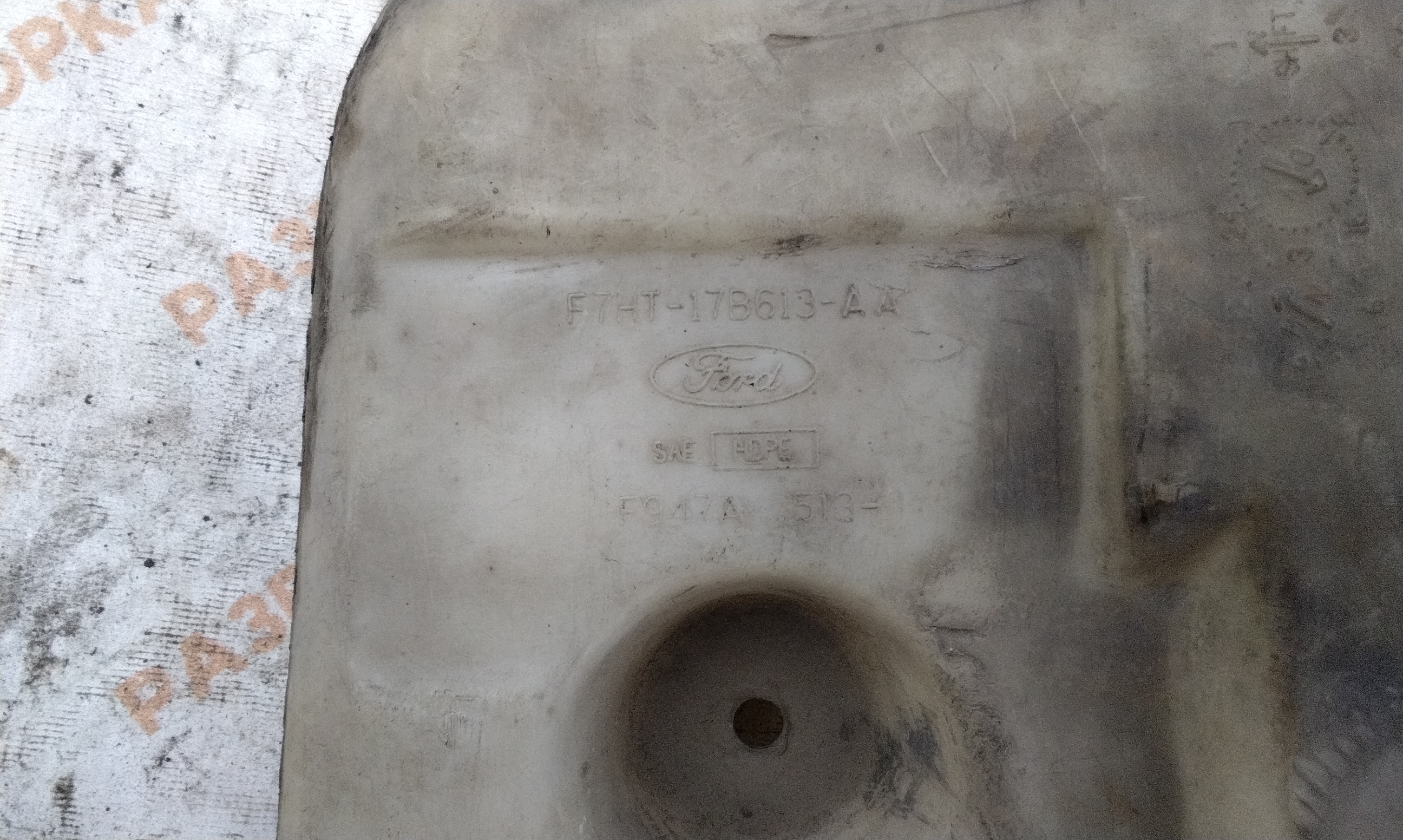 3291 бачок омывытеля F7HT17B613AA STERLING SILVERSTAR Стерлинг Форд Ford