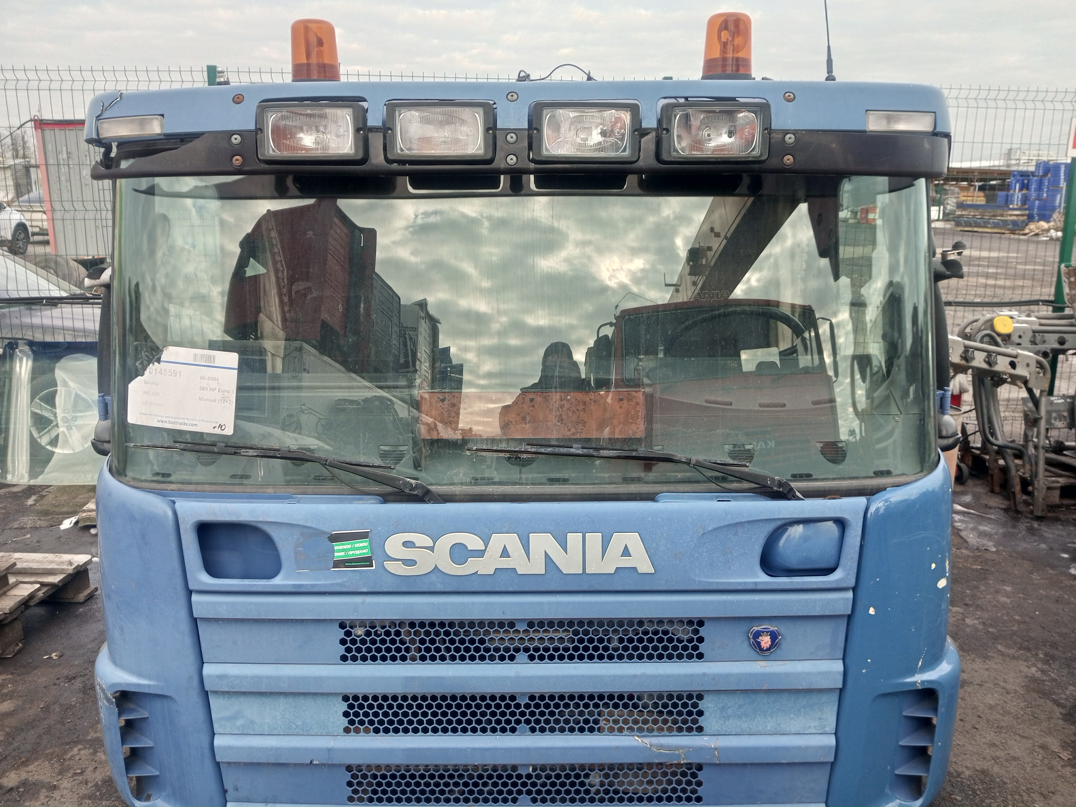 Кабина Scania 4