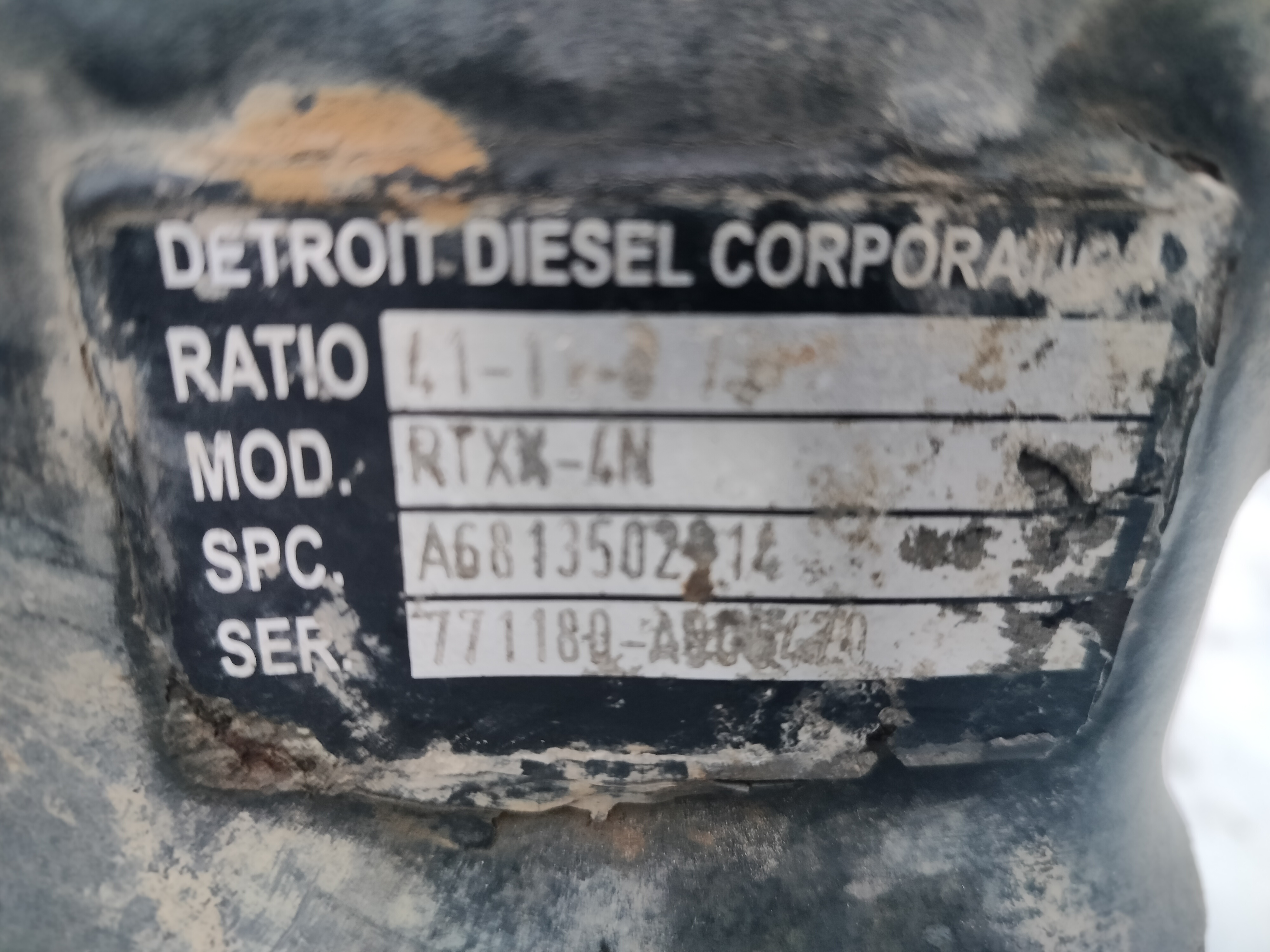 Редуктор проходной КАМАЗ 65206 HLP41/11 3.727 RT890 HD4/020 DCG(S)-10