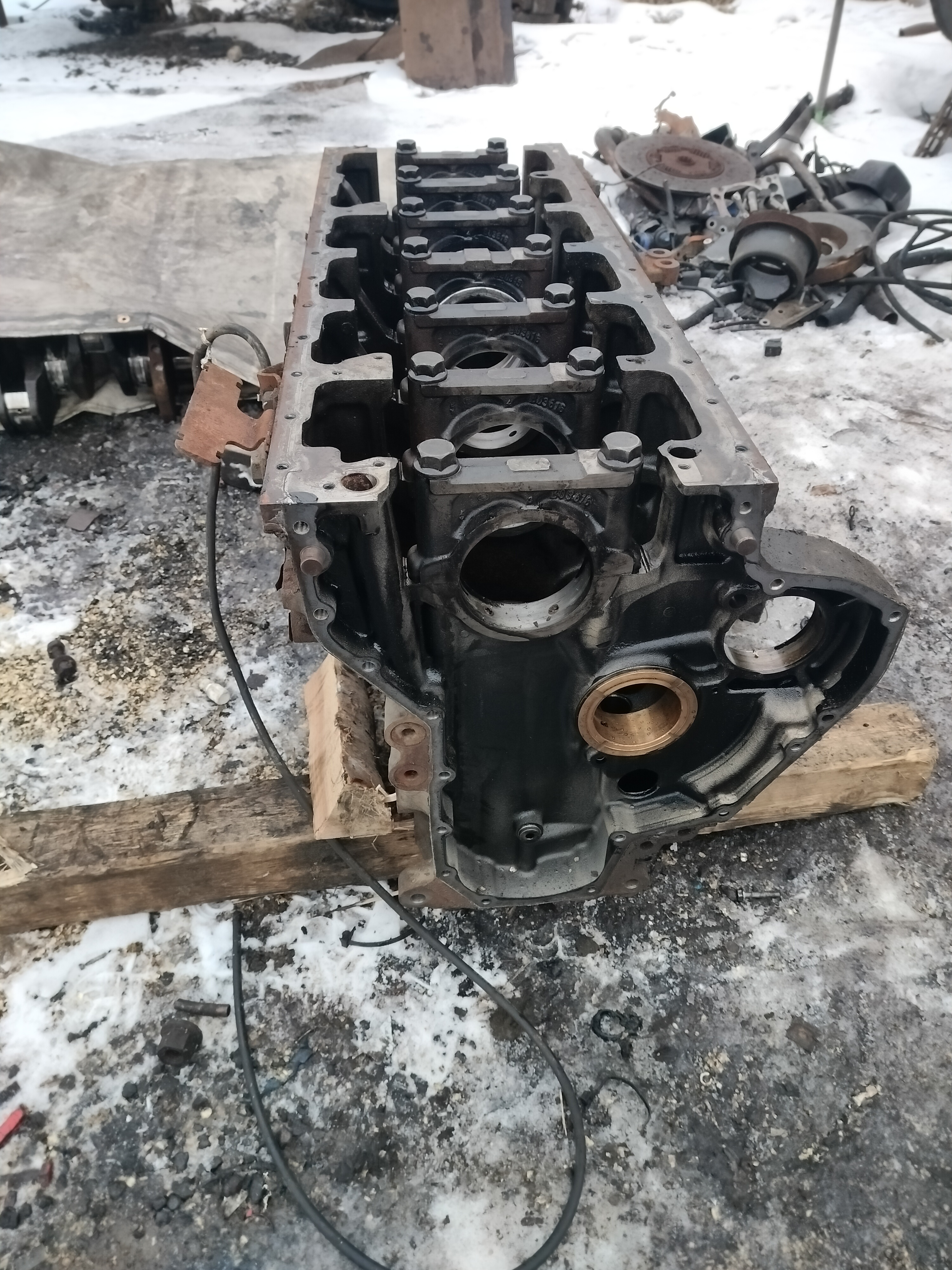 Блок ДВС OM457LA Евро5 КАМАЗ Mercedes Axor 4600110201 4570103308  4600101508