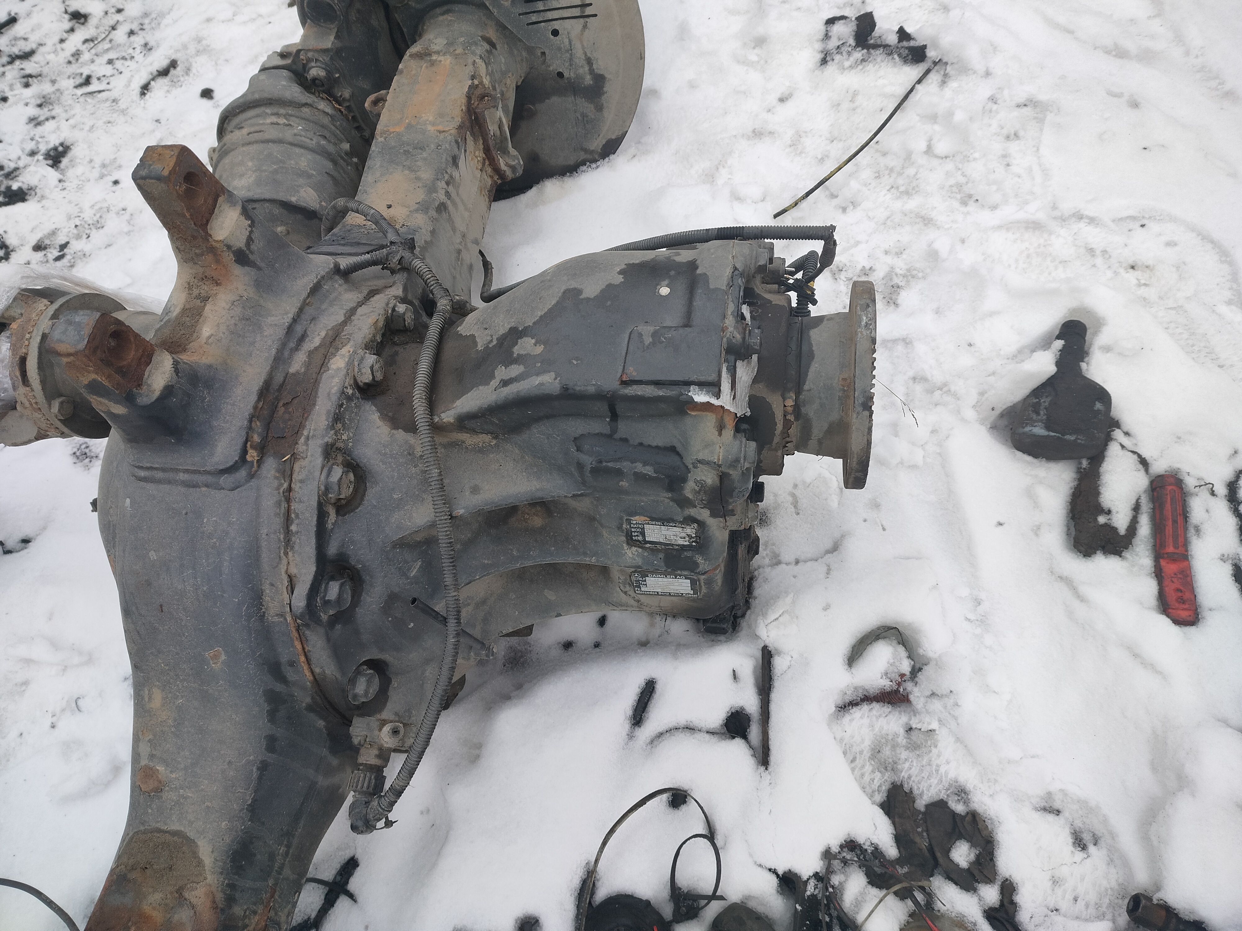 Редуктор проходной КАМАЗ 65206 HLP41/11 3.727 RT890 HD4/020 DCG(S)-10
