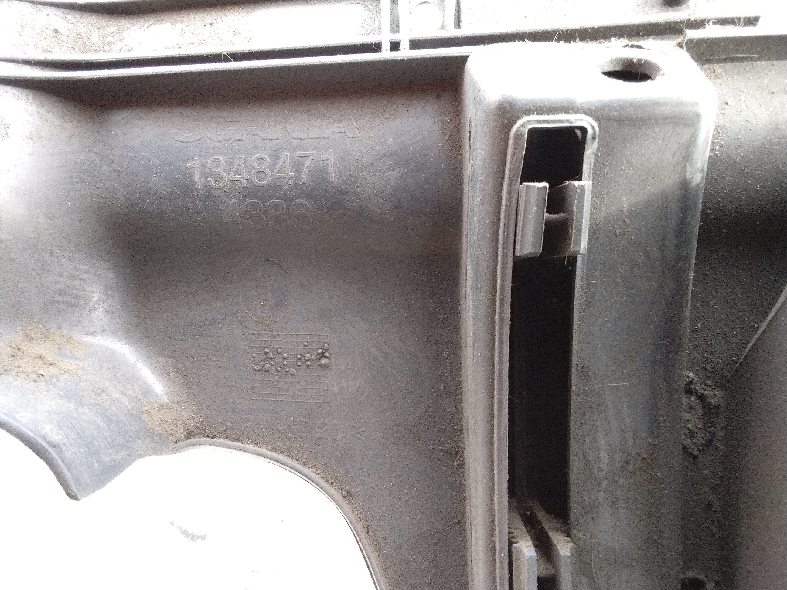 Комплект декоративных накладок салона Скания Scania 4-Series 1999 4AV-232842 1348471 4386, кнопки