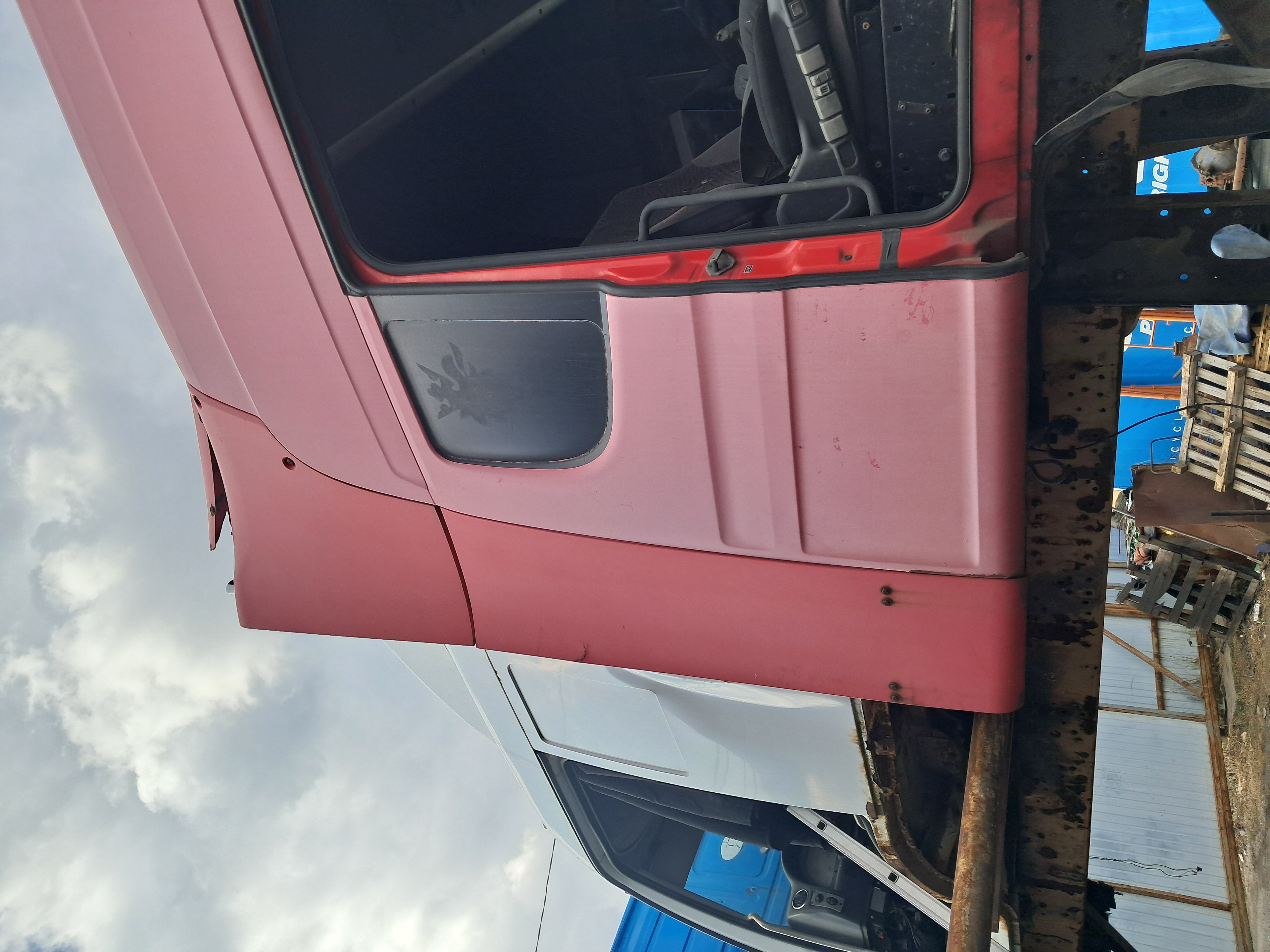 Комплект спойлеров кабины Scania R144 высокая