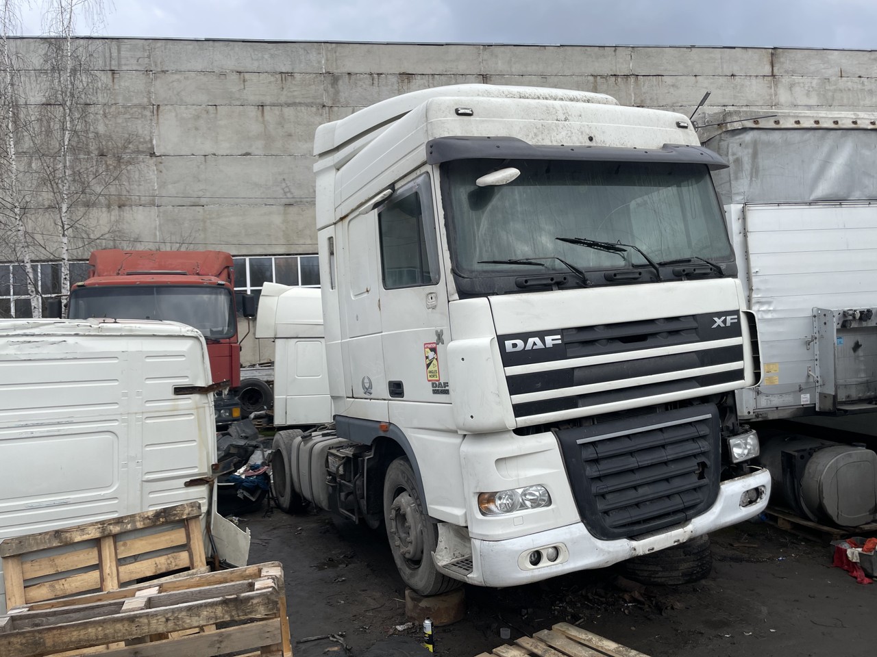 DAF XF105 в разборе