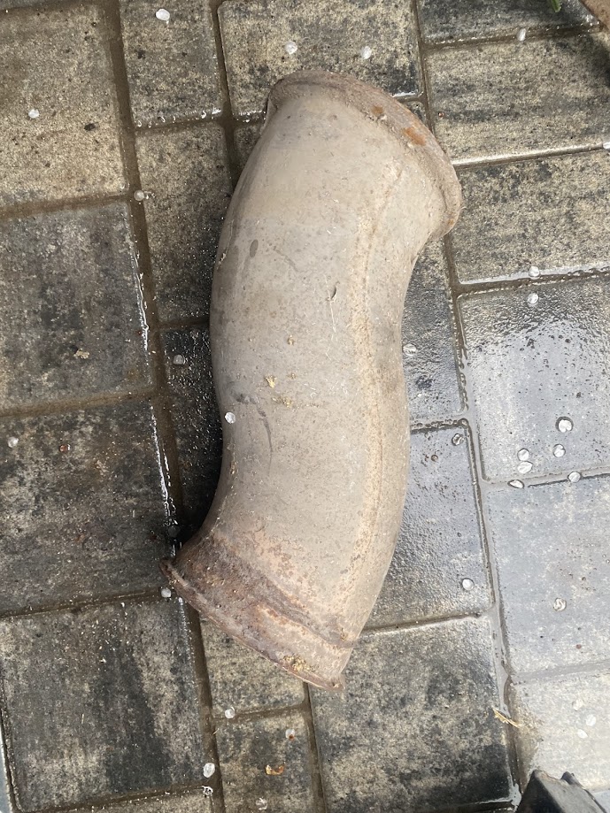 Приемная труба глушителя DAF 105