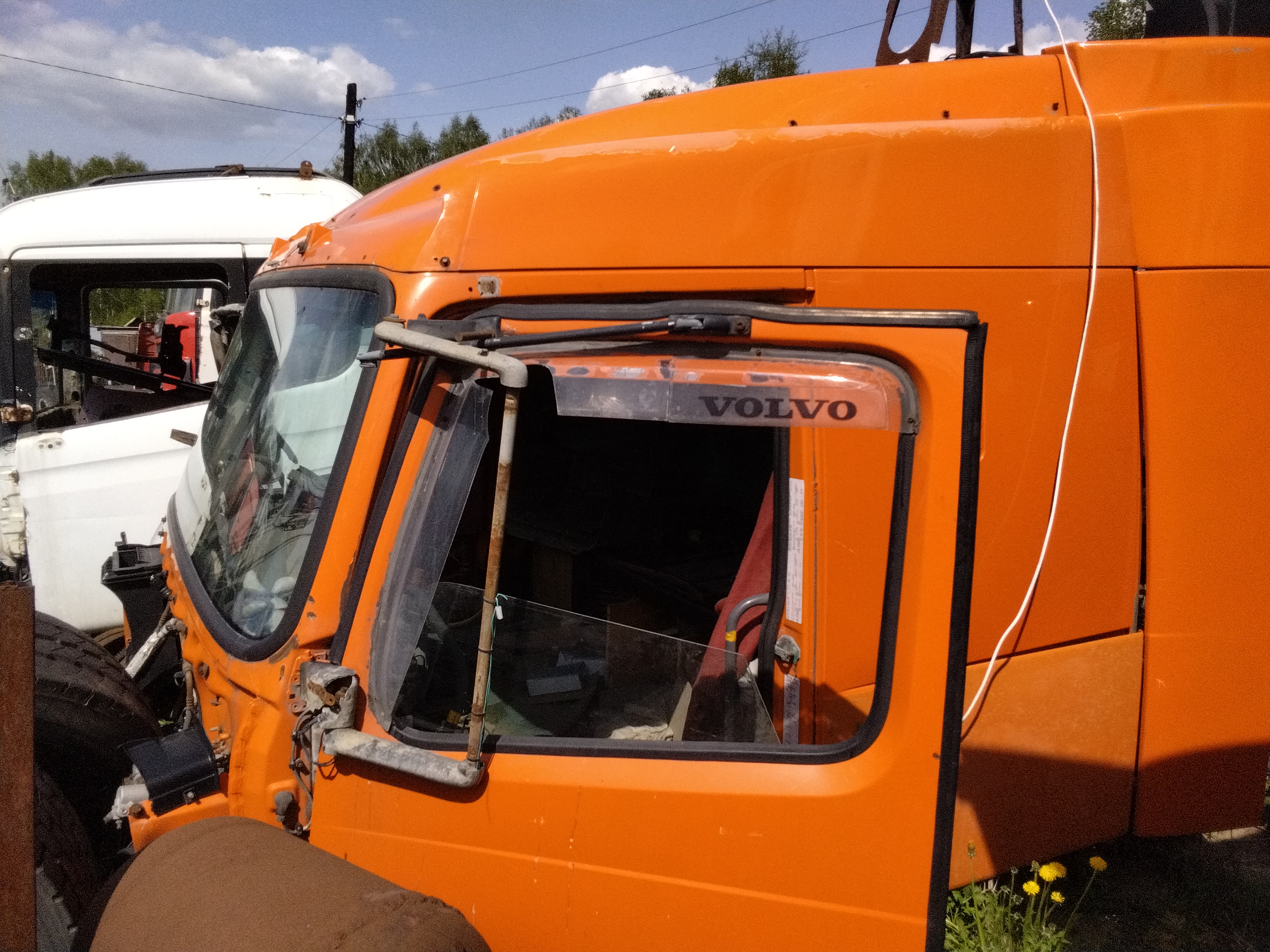 Каркас кабины бу оранжевый Вольво VOLVO FH12