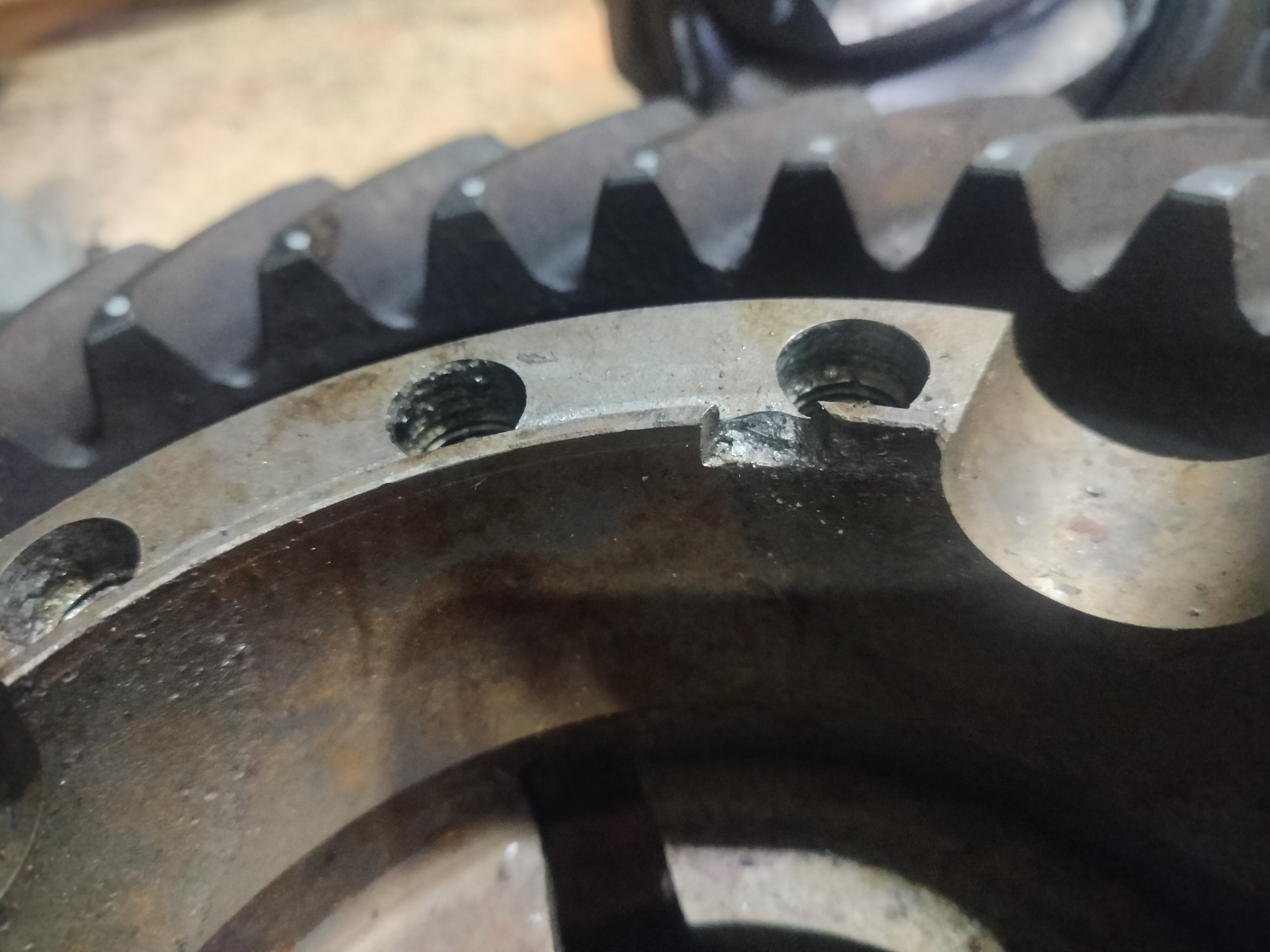 Главная пара редуктора R642 Scania R641 34/9 3.78 374828 74170295