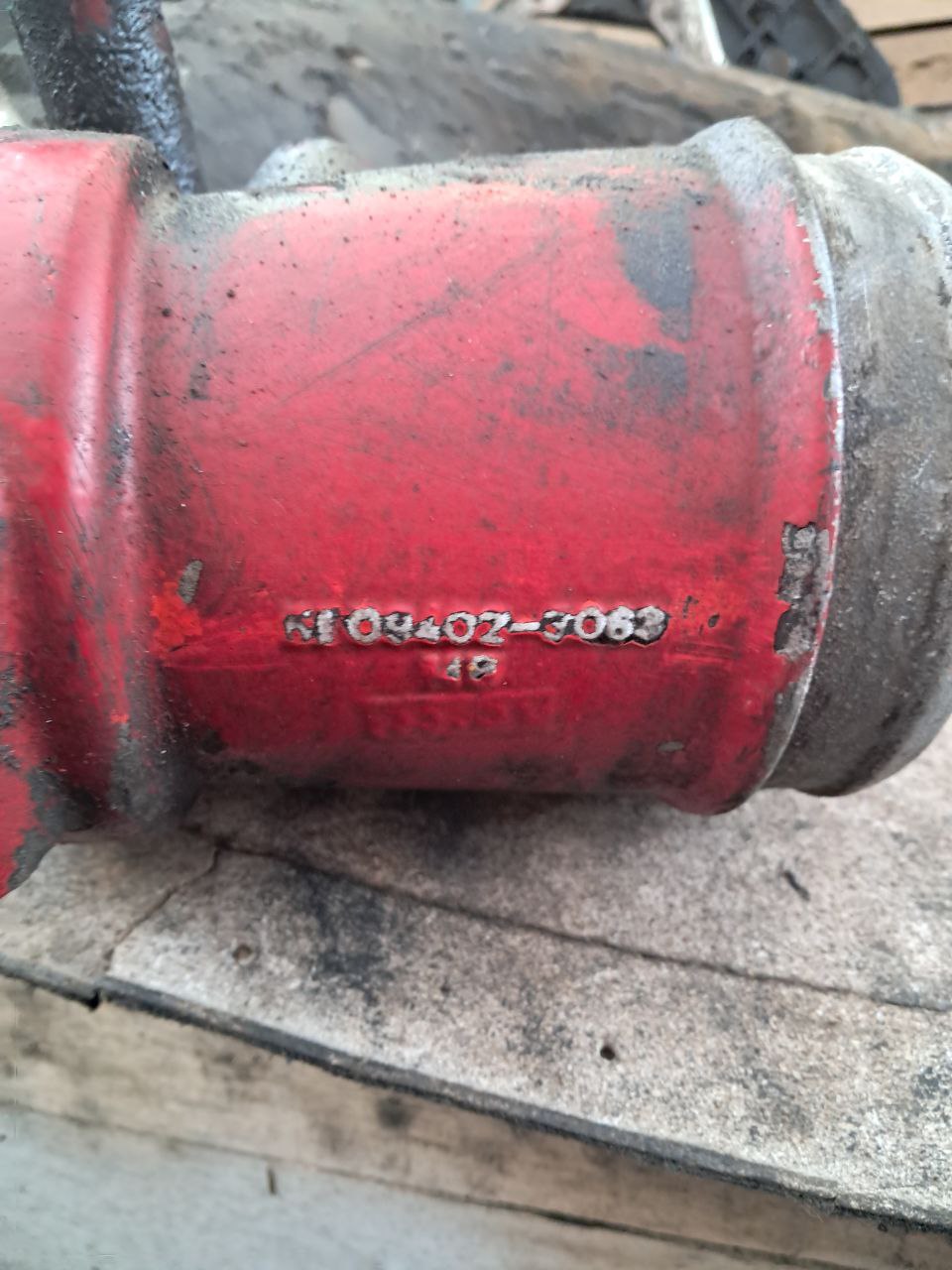 Патрубок интеркулера man TGA