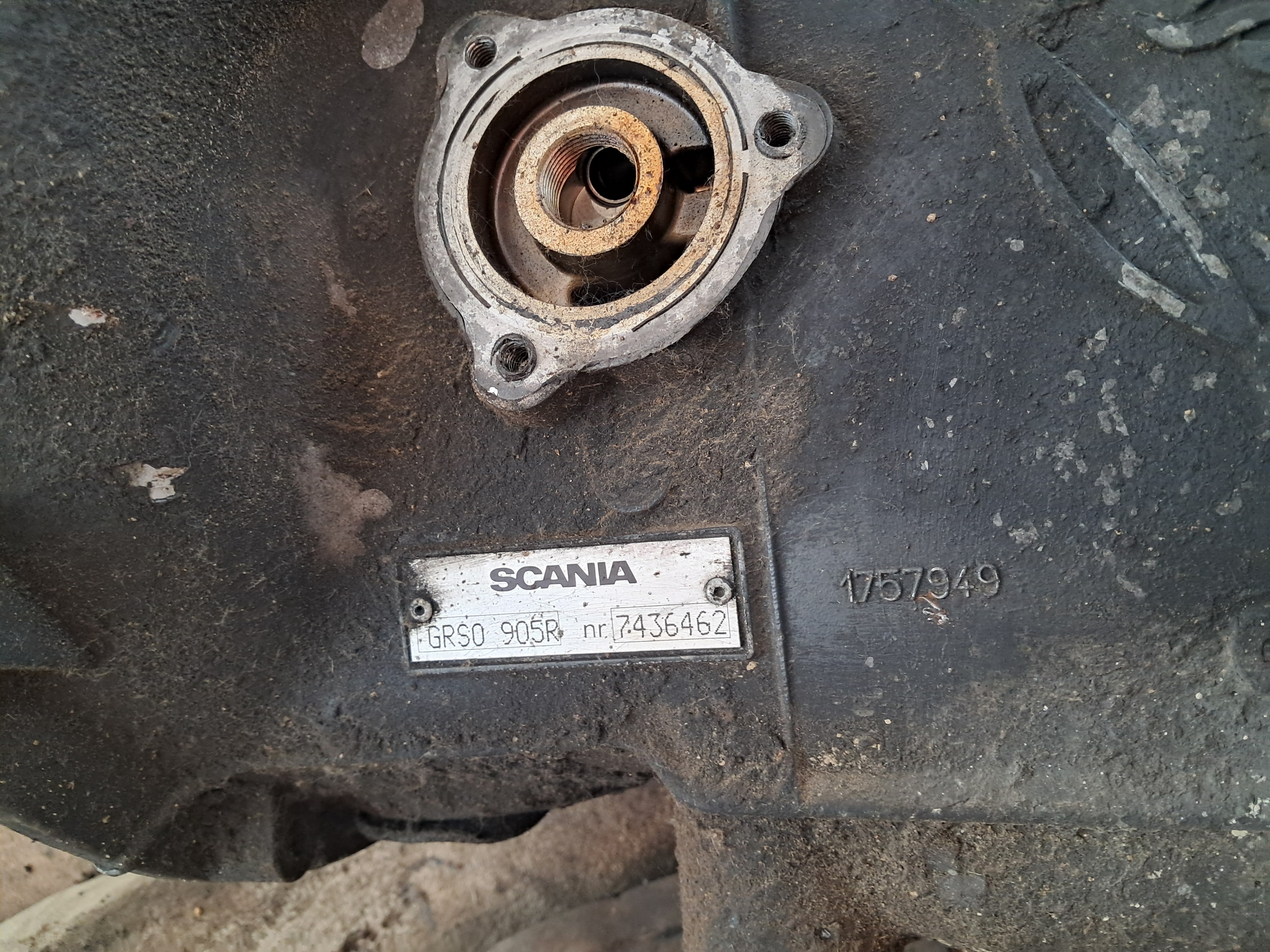 Корпус кпп скания