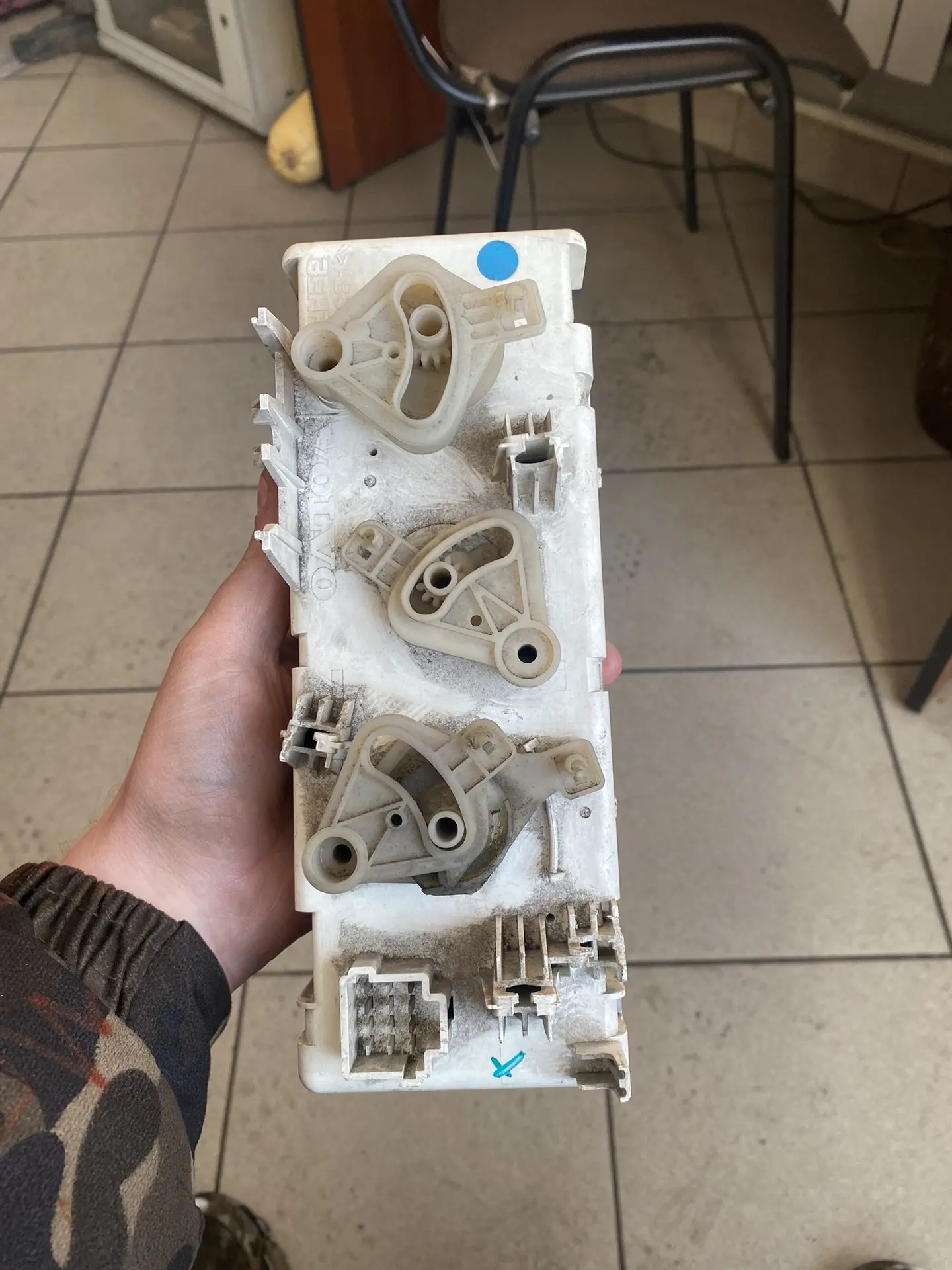 7481711531 блок управления климатом с кондиционером Рено премиум DXI