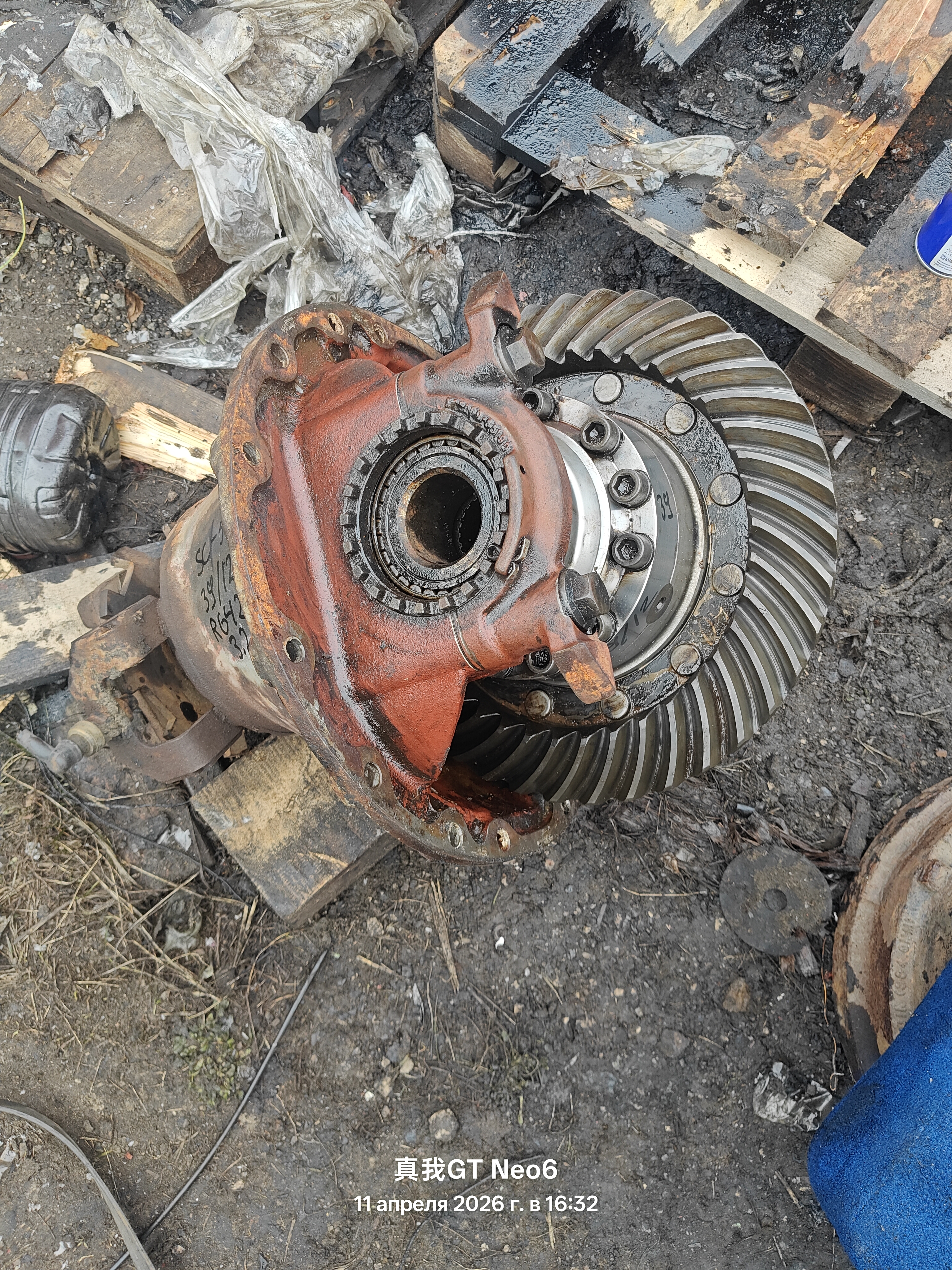 Редуктор Scania R642 с передаточным числом 3.25 39/12