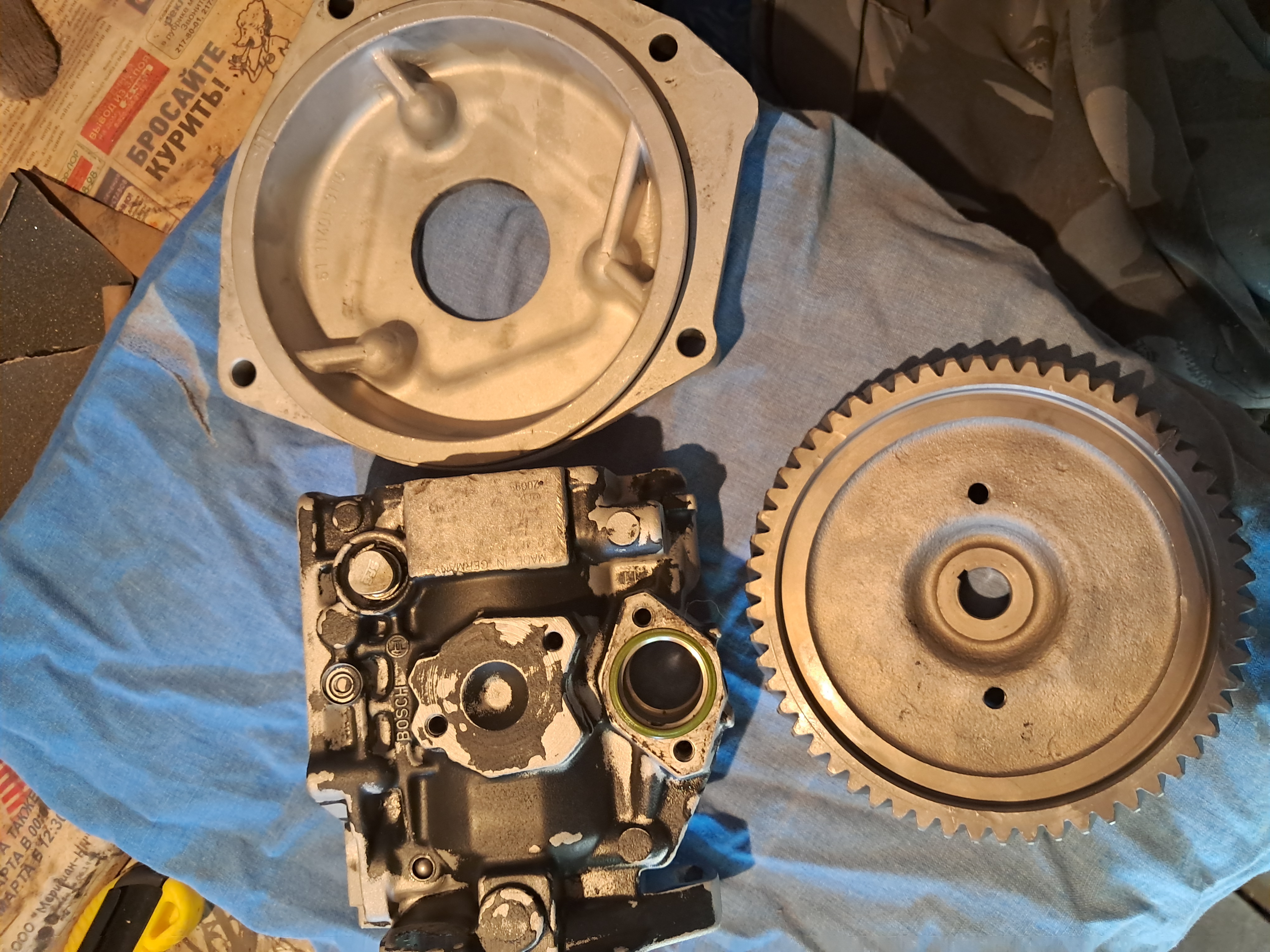 Разборка MAN: корпус ТНВД BOSCH 1465134944 D0824 D0826 б/у